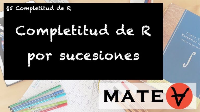Descubre el sorprendente teorema de completitud de r
