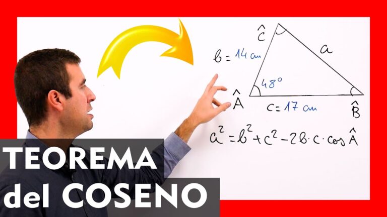 Descubre el sorprendente Teorema del Coseno en tri&aacute;ngulos rect&aacute;ngulos